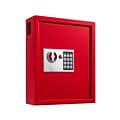 Adiroffice 40 Key Electronic Keypad Cabinets, Red (680-40-RED)