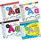Barker Creek 4" Letter Pop Outs Curated Collection, Assorted Colors, 255 Characters/Pk, 4 Pk/Set (BCP3529)