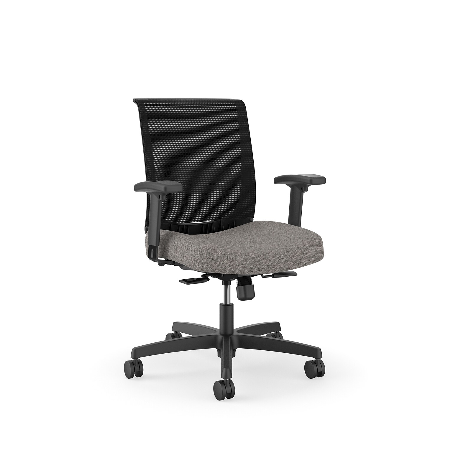 HON Convergence Willow Fabric Mesh Back Task Chair, Black (WILLOW1C)