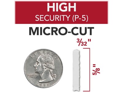 GBC AutoFeed+ 300M 300-Sheet Micro Cut High-Security Shredder (WSM1757609)