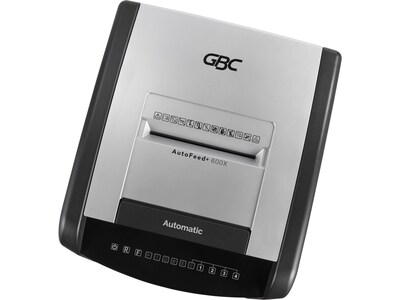GBC AutoFeed+ 600X 600-Sheet Cross Cut Commercial Shredder (WSM1757510)