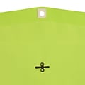 JAM Paper 10 x 13 Open End Catalog Colored Envelopes with Clasp Closure, Ultra Lime Green, 100/Pack