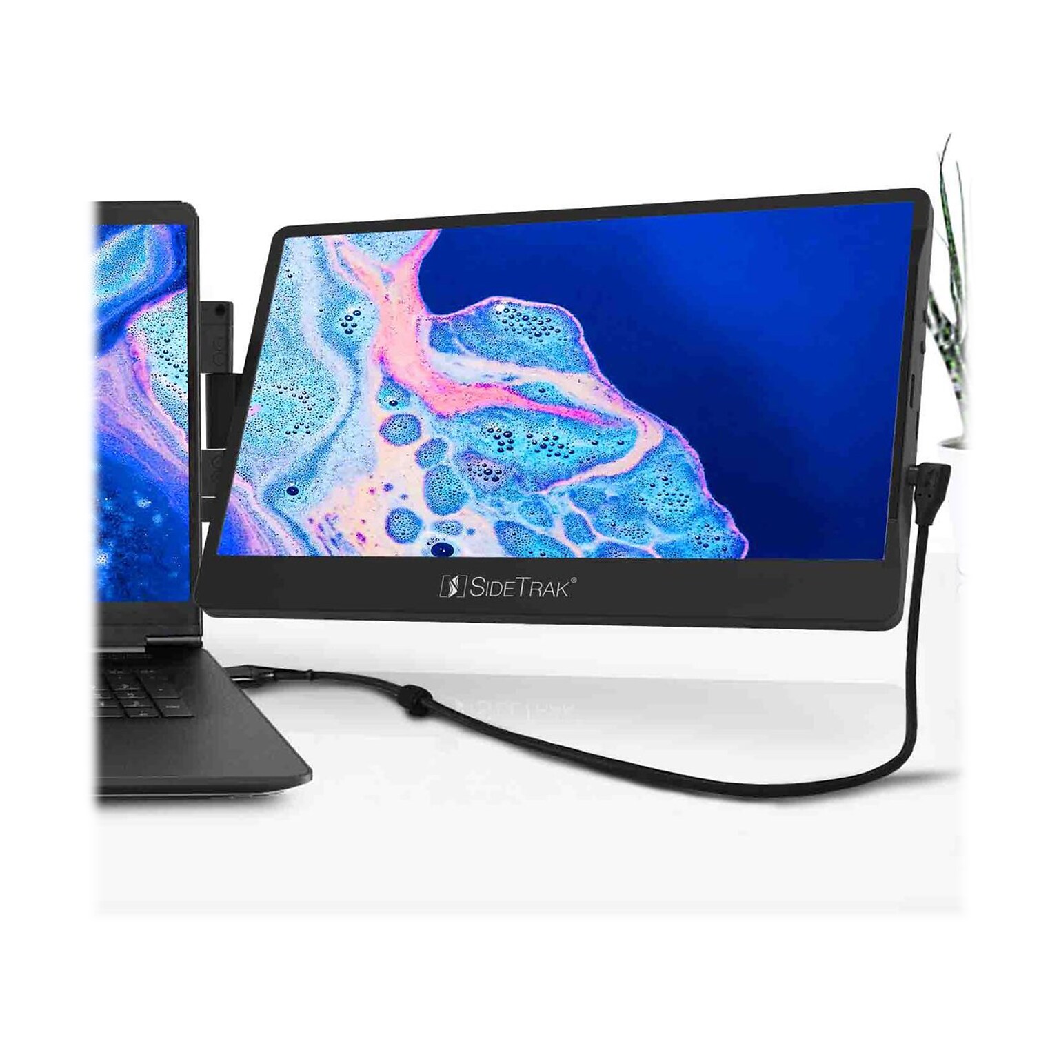 SideTrak Swivel 12.5 60 Hz LED Portable Monitor, Black (STTL12BL)