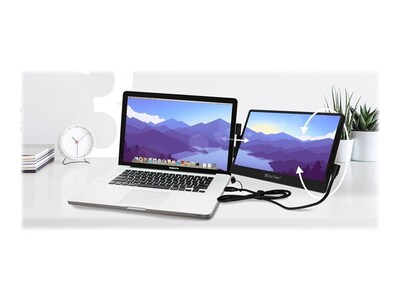 SideTrak Swivel 12.5" 60 Hz LED Portable Monitor, Black (STTL12BL)