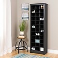 Prepac Space-Saving Shoe Storage Cabinet, Black (BUSR-0009-1)