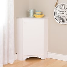 Prepac Elite White Corner Storage Cabinet (WSCC-0603-1)