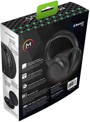 Morpheus 360 Eclipse 360 ANC Wireless Over Ear Headphones, Black (HP9250B)