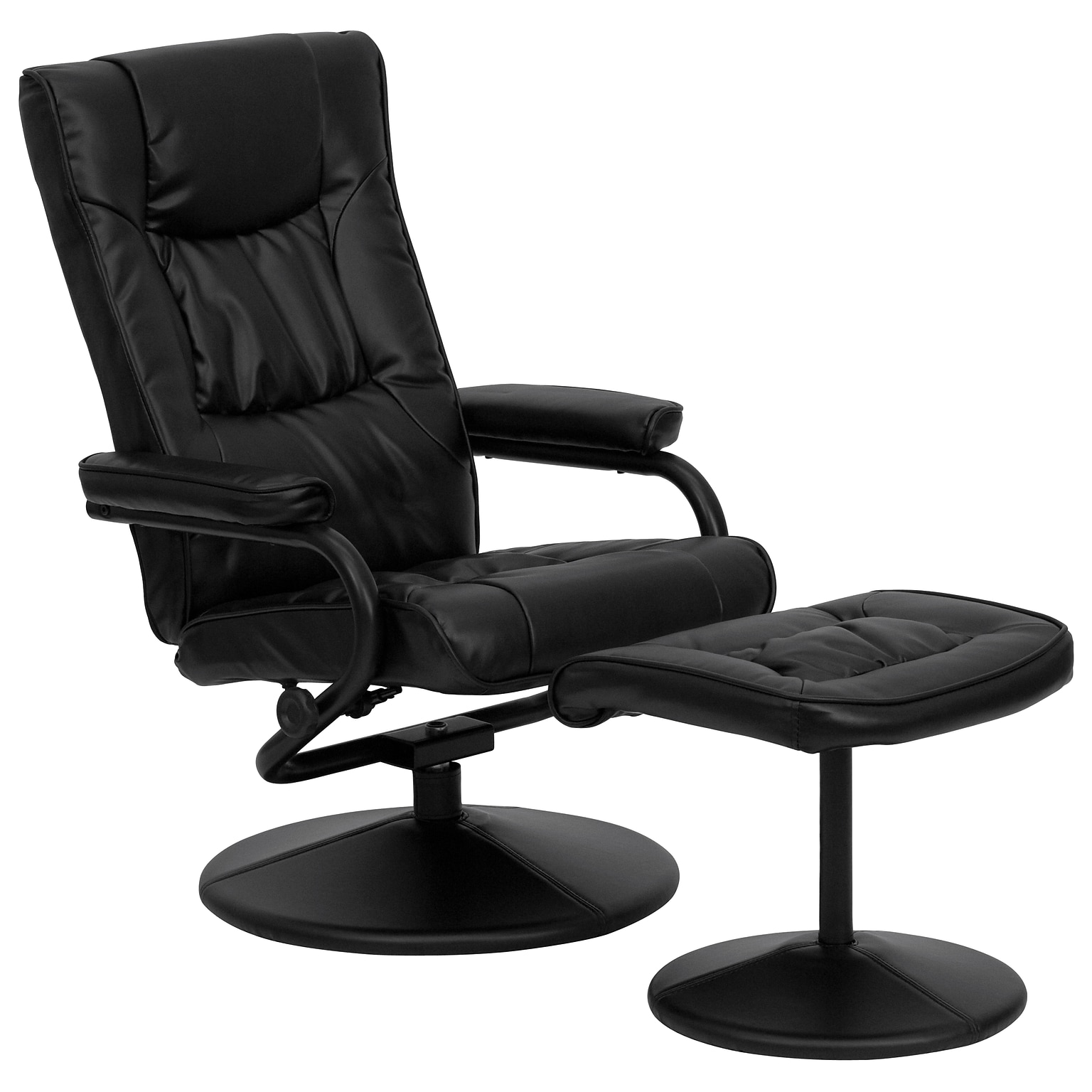 Flash Furniture  LeatherSoft Recliners Black (BT7862BK)