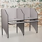 Flash Furniture Add-On Study Carrel, Grey