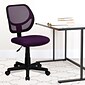 Flash Furniture Mid-Back Task Chair, Purple