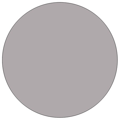 Flash Furniture Wren 42'' Round Activity Table, Height Adjustable, Gray (XUA42RNDGYTP)