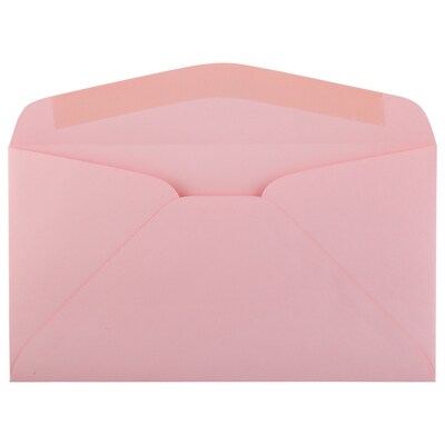 JAM Paper #6 3/4 Invitation Envelope, 3 5/8 x 6 1/2, Baby Pink, 1000/Carton (72660)