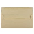 JAM Paper #10 Business Envelope, 4 1/8 x 9 1/2, Brown, 25/Pack (V01722)