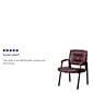 Flash Furniture Leather Reception and Guest Chair, Burgundy (BT1404BURG)