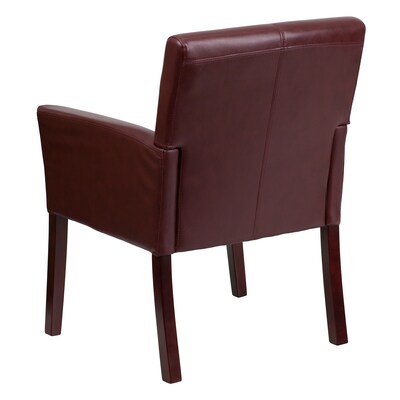 Flash Furniture Executive Leather Reception Chair, Burgundy (BT353BGLEA)