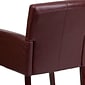 Flash Furniture Executive Leather Reception Chair, Burgundy (BT353BGLEA)