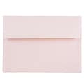 JAM Paper A7 Parchment Invitation Envelopes, 5.25 x 7.25, Pink Recycled, 25/Pack (97834)