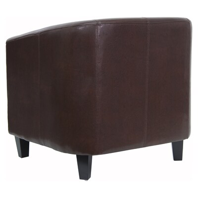 Flash Furniture Leather Guest Chair, Brown (BT873BN)