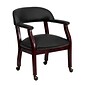 Flash Furniture Leather Conference Chair, Black (BZ100LFBKLEA)
