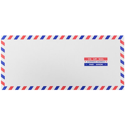 JAM Paper Open End #10 Booklet Envelope, 4 1/8 x 9 1/2, Blue, 50/Pack (A35532I)