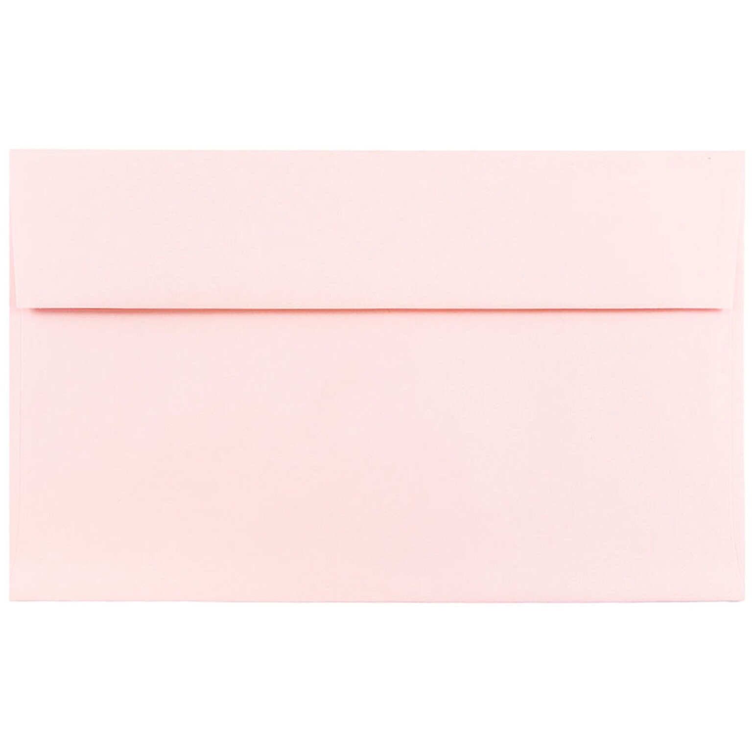 JAM Paper A10 Invitation Envelopes, 6 x 9.5, Baby Pink, 25/Pack (155688)