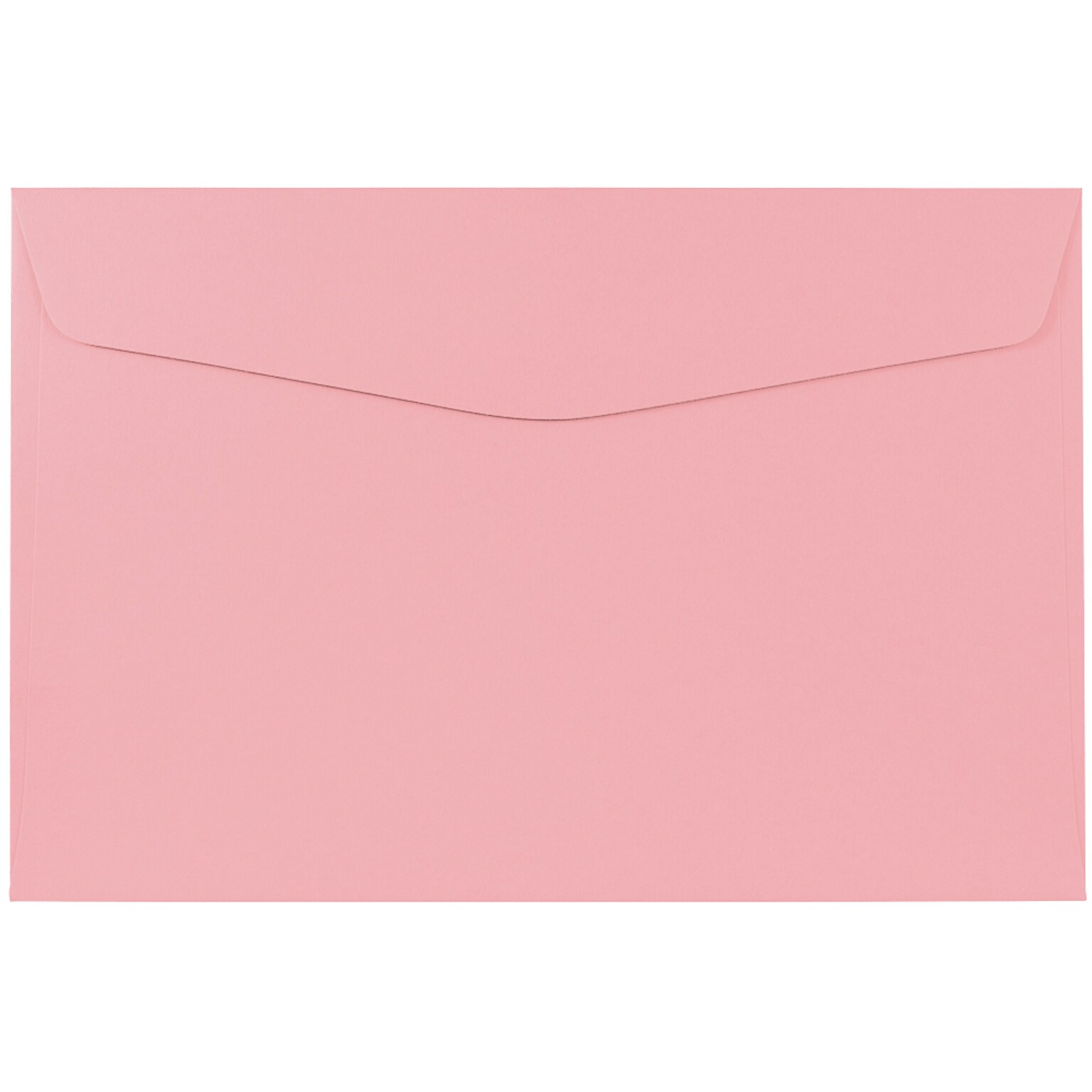 JAM Paper® 6 x 9 Booklet Envelopes, Baby Pink, 25/Pack (23512969)