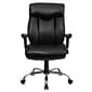 Flash Furniture HERCULES Series Ergonomic LeatherSoft Swivel Big & Tall Executive Office Chair, Black (GO1235BKLEAA)