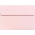 JAM Paper A7 Invitation Envelopes, 5.25 x 7.25, Baby Pink, 25/Pack (155627)