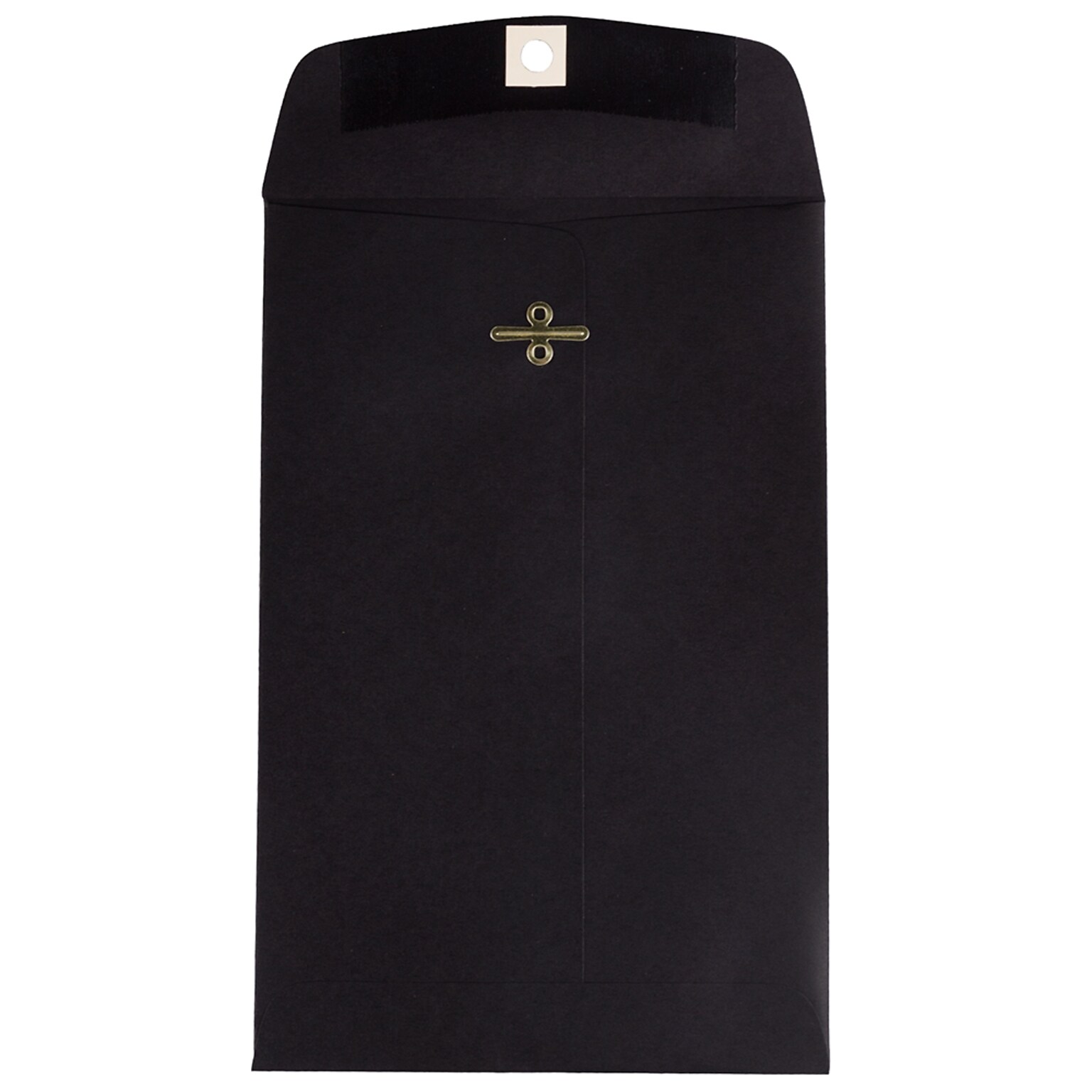 JAM Paper® 6 x 9 Open End Catalog Envelopes with Clasp Closure, Black, 100/Pack (87915)