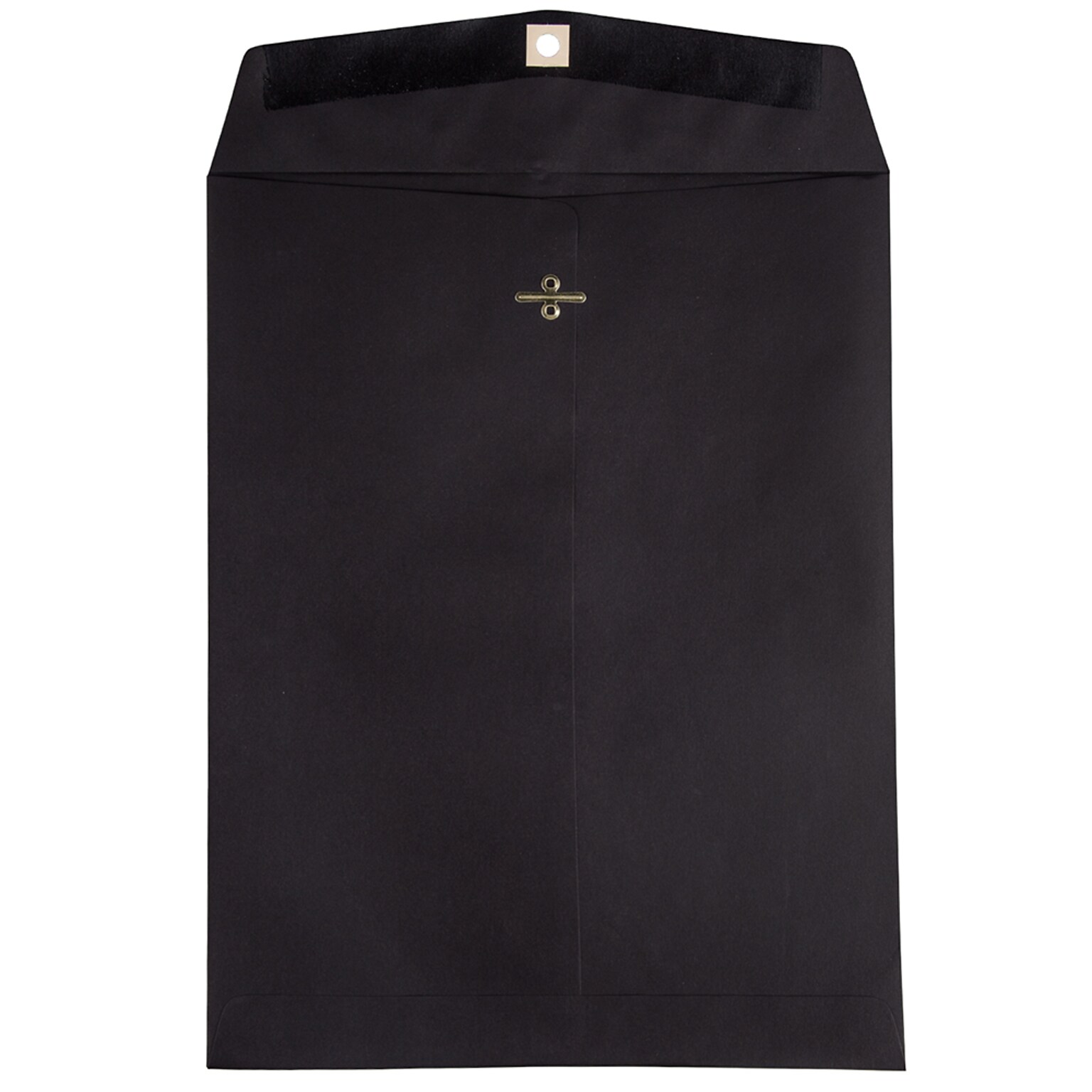 JAM Paper® 10 x 13 Open End Catalog Envelopes with Clasp Closure, Black, 25/Pack (87501a)