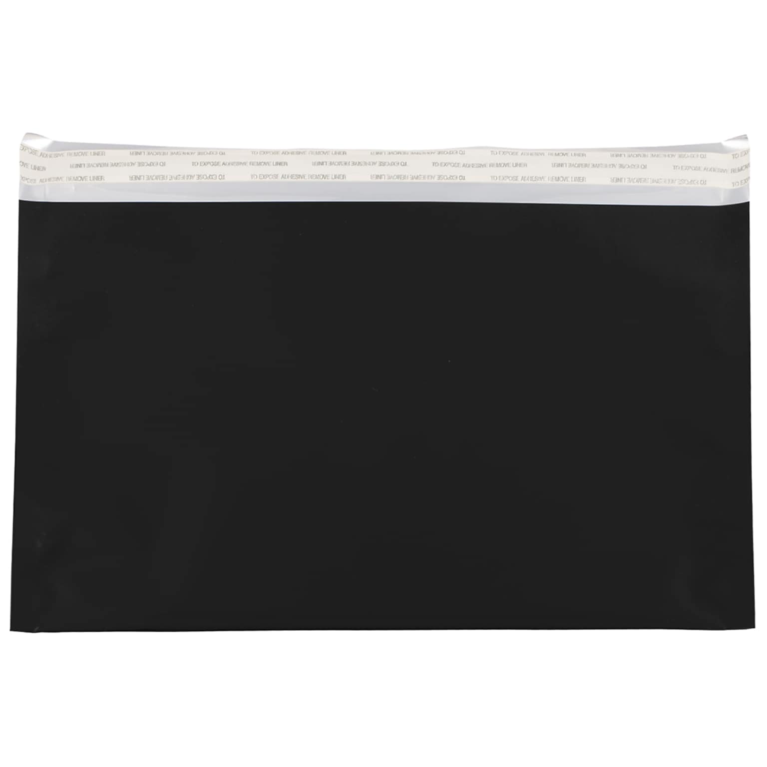 JAM Paper 6.125 x 9.5 Booklet Foil Envelopes with  Peel & Seal Closure, Black, 100/Pack (01323282B)