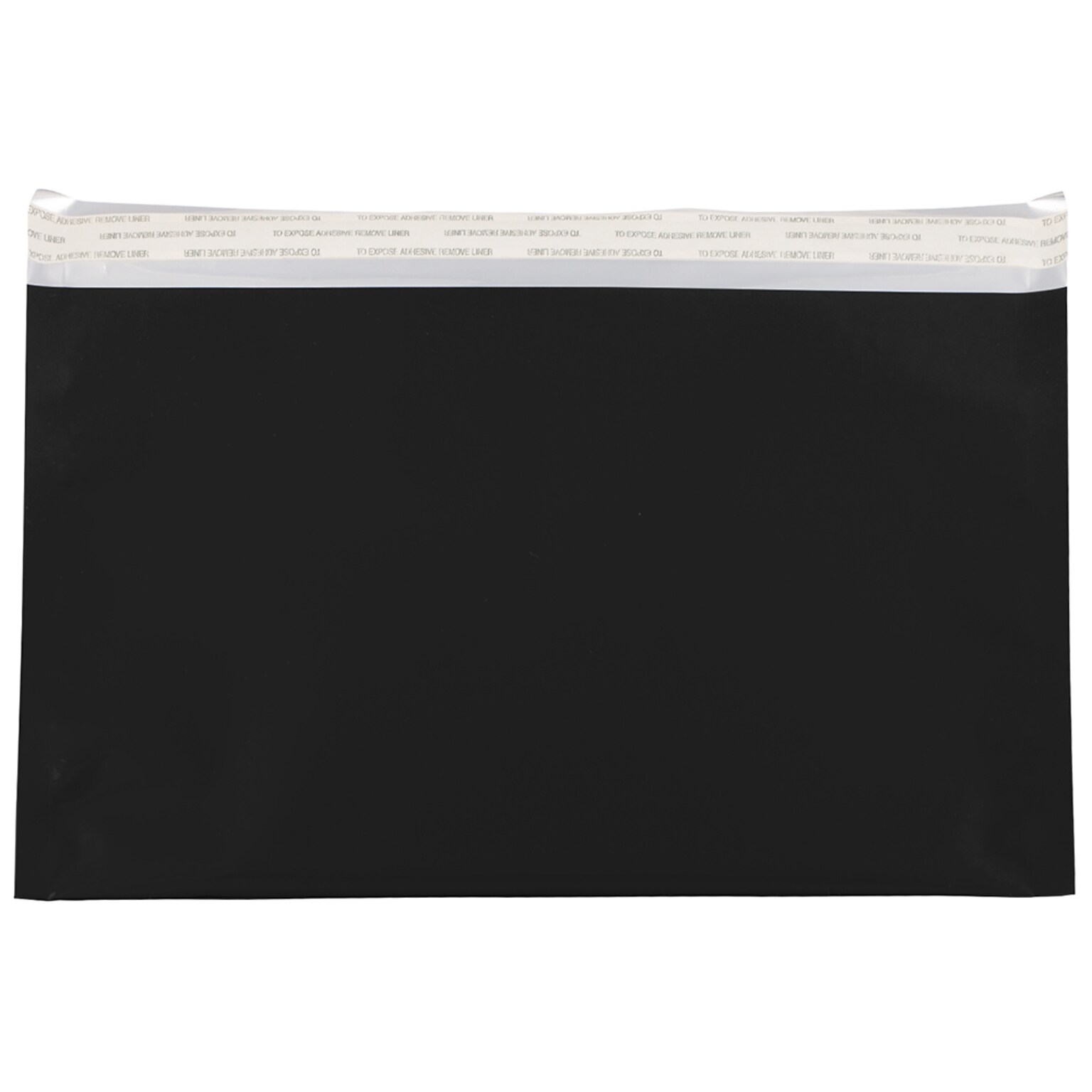 JAM Paper 6.125 x 9.5 Booklet Foil Envelopes with  Peel & Seal Closure, Black, 100/Pack (01323282B)