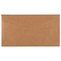 JAM Paper® 4.25 x 7.75 Booklet Recycled Envelopes, Brown Kraft Paper Bag, 25/Pack (563112538)