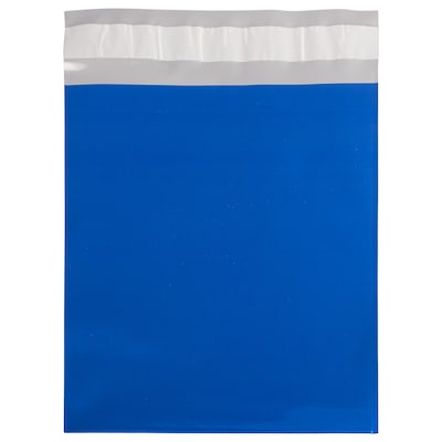 JAM Paper 6.25 x 7.875 Open End Catalog Foil Envelopes with Peel & Seal Closure, Blue, 100/Pack (013