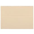 JAM Paper A7 Parchment Invitation Envelopes, 5.25 x 7.25, Brown Recycled, 50/Pack (35311I)