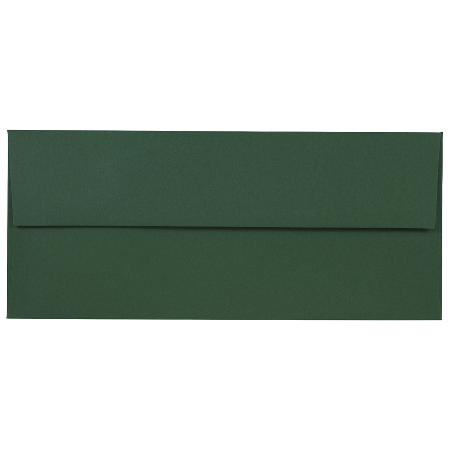 JAM Paper #10 Business Envelope, 4 1/8 x 9 1/2, Dark Green, 25/Pack (21514959)