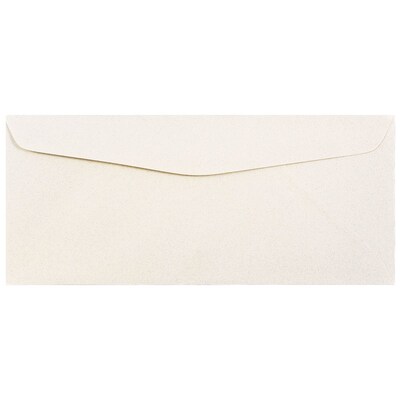 JAM Paper #10 Business Envelope, 4 1/8" x 9 1/2", Gypsum, 25/Pack (9222)