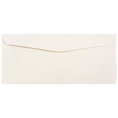 JAM Paper #10 Business Envelope, 4-1/8 x 9-1/2, Gypsum, 25/Pack (9222)