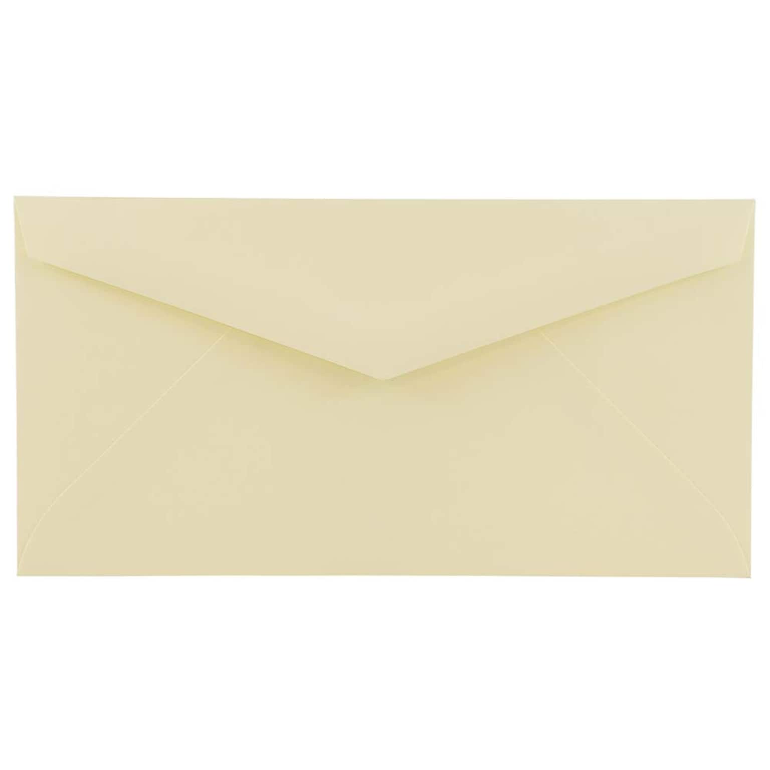 JAM Paper® Monarch Envelopes, 4.5 x 8.125, Ivory, 25/Pack (4093016)