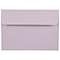 JAM Paper 5.875 x 8.25 Invitation Envelopes, Lilac Light Purple, 25/Pack (51512557A)