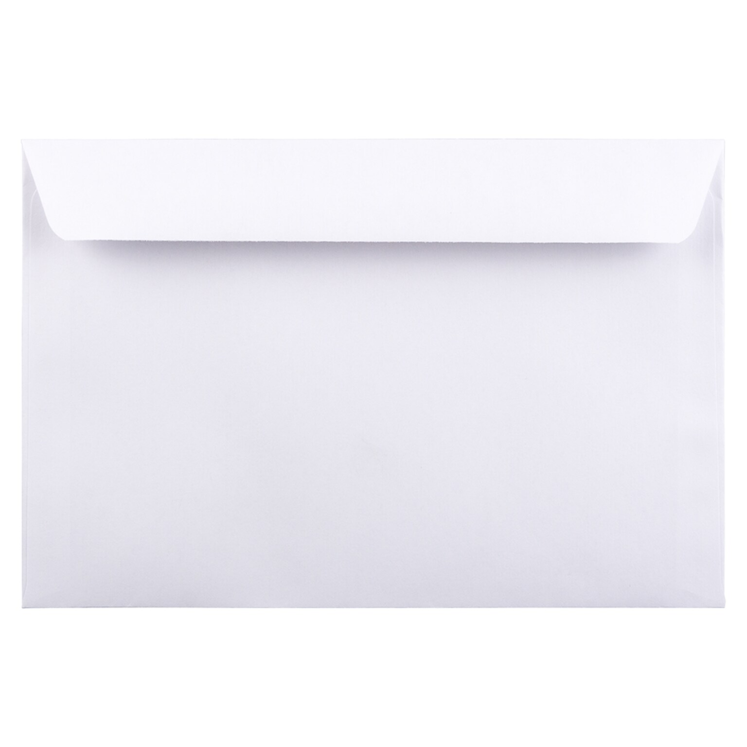 JAM Paper Booklet Envelope, 6 x 9, White, 1000/Carton (04238B)