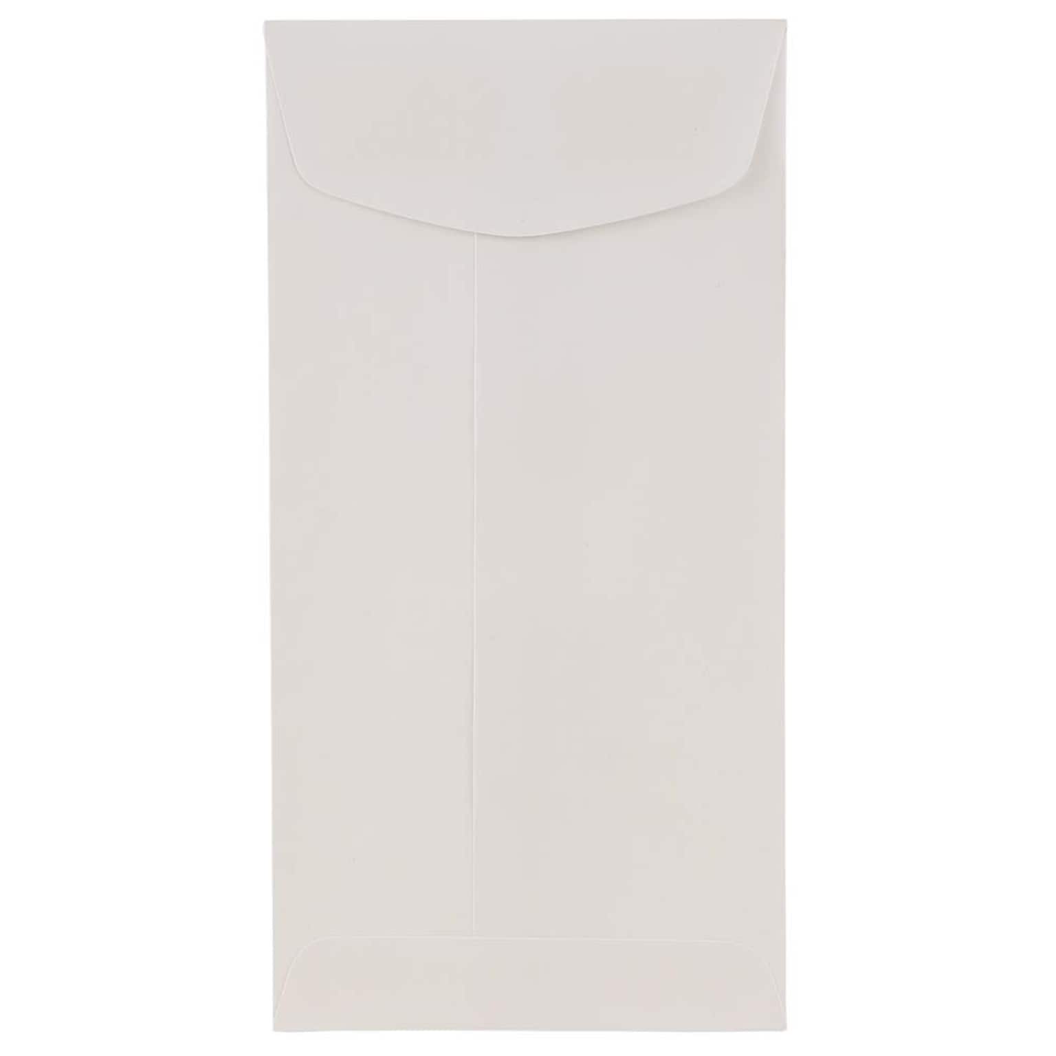JAM Paper® Monarch Policy 8 Glove Envelopes, 3.875 x 7.5, White, 25/Pack (1623987)