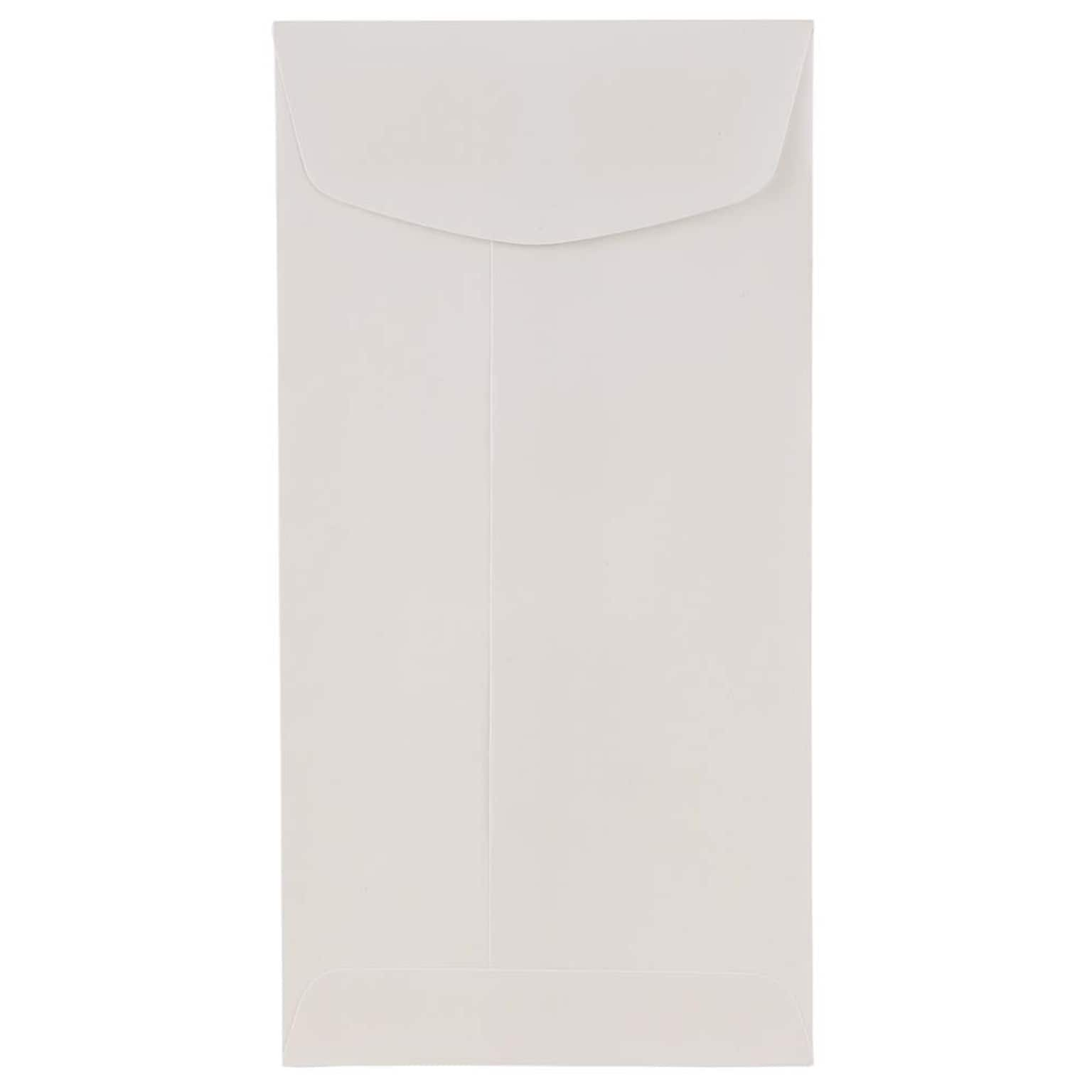 JAM Paper Monarch Policy 8 Glove Envelopes, 3.875 x 7.5, White, 25/Pack (1623987)