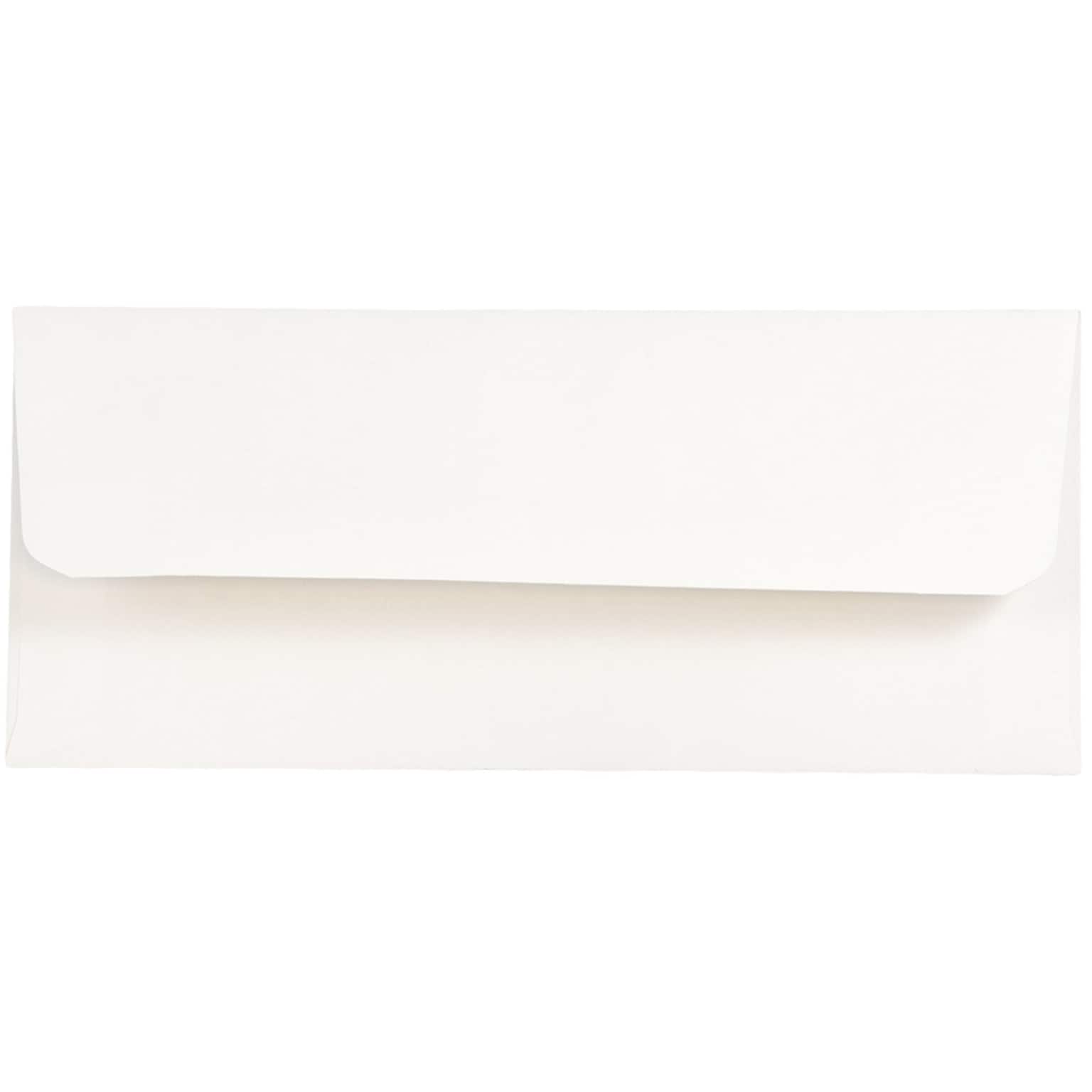 JAM Paper Currency Envelope, 3 x 6 11/16, White, 250/Box (216313691I)