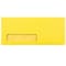JAM Paper #10 Window Envelope, 4 1/8 x 9 1/2, Yellow, 25/Pack (5156482)