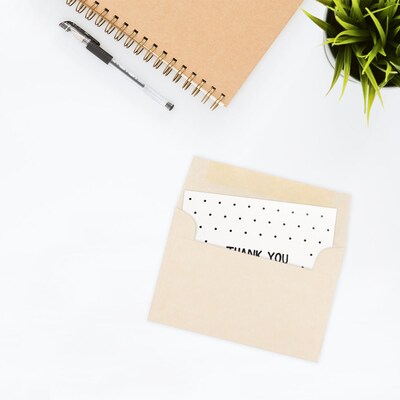JAM Paper® 4Bar A1 Parchment Invitation Envelopes, 3.625 x 5.125, Natural Recycled, 25/Pack (900795107)