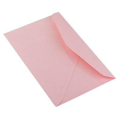 JAM Paper #6 3/4 Invitation Envelope, 3 5/8" x 6 1/2", Baby Pink, 1000/Carton (72660)