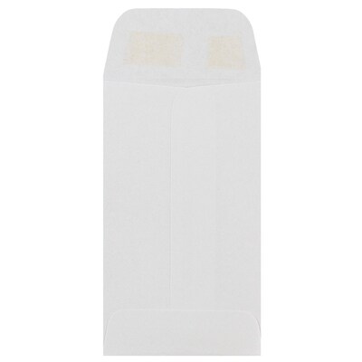 JAM Paper #3 Coin Envelope, 2 1/2 x 4 1/4, White, 1000/Carton (01623183B)