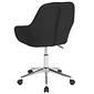 Flash Furniture Cortana Fabric Swivel Mid-Back Home and Office Chair, Black (DS8012LBBLKF)