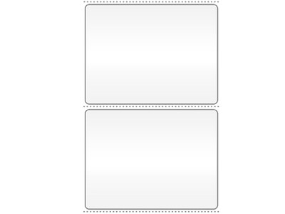 I.D. Images Direct Thermal Media Label, 3 x 4, White, 500/Roll, 16 Rolls/Case (DSP400300P1P14F)